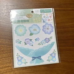 色紙とシールの画像