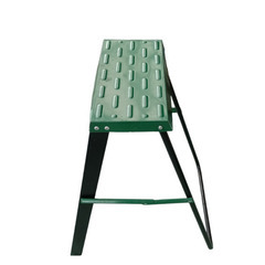 ●(中古)脚立 グリーンの画像