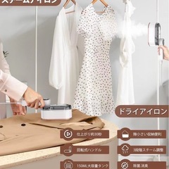 ✨新品✨小型　スチームアイロンの画像