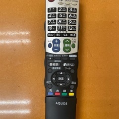 【未使用】SHARP AQUOS リモコン②