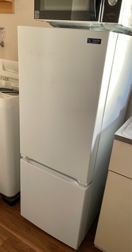 ヤマダ電機 2ドア冷蔵庫 (156L・右開き) ホワイト YRZF15G1