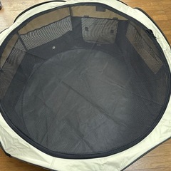 八角形ペット 折りたたみサークル 収納袋付き の画像