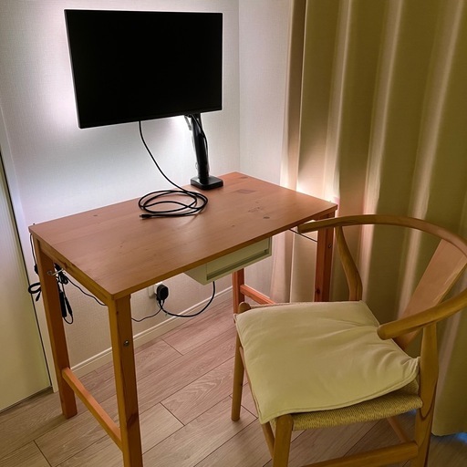 10月限定！値下げ交渉可！在宅モニターセット！価格交渉可能！モニター＆モニターアーム　P2422HE