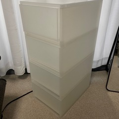 引取り先決定【無印良品】ポリプロピレンケース4点連結済みの画像