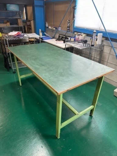 【値下げ】サカエ 業務用 作業用テーブル 作業台 ワークテーブル 作業机  製造 加工 生産 工場内備品 高さ調整