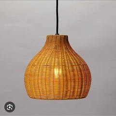 新品　購入1万円　竹のペンダントライト　の画像