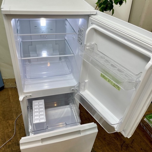 I327 ? ジモティー限定価格！ SHARP 冷蔵庫 (153L 両開き対応) 21年製 SJ-15E8 ⭐ 動作確認済 ⭐ クリー
