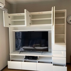 収納付きTVボード の画像