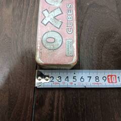 アメリカン雑貨 OXO CUBES オクソ ブリキ缶 tin缶 インテリアの画像