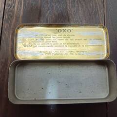 アメリカン雑貨 OXO CUBES オクソ ブリキ缶 tin缶 インテリアの画像