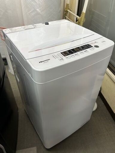 2020年製　ハイセンス　Hisense 全自動電気洗濯機　HW-K45E■4.5kg