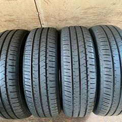 BRIDGESTONE ECOPIA NH100RV 195/60R16 89H 中古タイヤ×4本セット