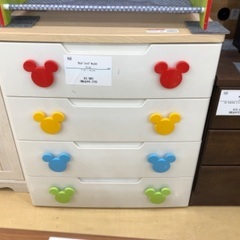 ウッドトップチェスト　ナチュラル　ディズニー　ハガレアリ