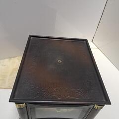 レトロ時計、小物入れ。の画像