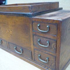 長火鉢　ケヤキ材の画像