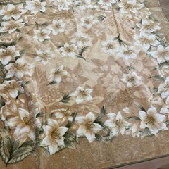 花柄カーペット