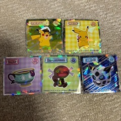 【最終価格】ポケモンシール5枚セット