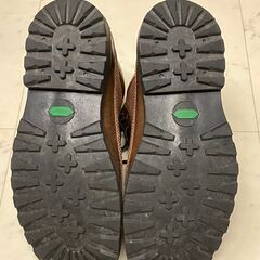 【25cm/US7W】Timberland ティンバーランド　7ホールトレッキングブーツ　ブラウン/キャンバス×オイルドレザー）の画像