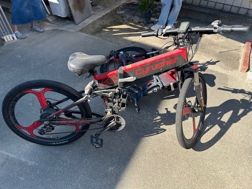 cgrusher XF770 マウンテン電動自転車