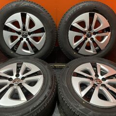 【BS BLIZZAK VRX3 195/65R15】スタッドレス【トヨタ 50プリウス 純正ホイール 15インチ 6.5J5HPCD100+40】21年製 バリ溝　(VTG860)