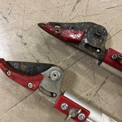 【売約済】アルミ 伸縮可 高枝切りハサミ 2点セットの画像