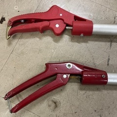【売約済】アルミ 伸縮可 高枝切りハサミ 2点セットの画像