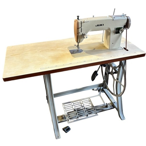 JUKI ジューキ 足踏みミシン TL-72 工業用ミシン 職業用ミシン 台付き
