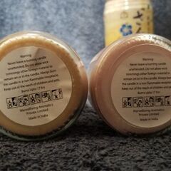 🕯️🕯️　アロマ　キャンドル　🕯️🕯️　新品　2個セット　🕯️🕯️の画像