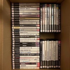 PS2ゲームディスク　一式
