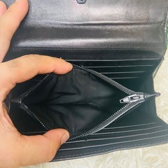 アレキサンダーワン●本革●クロコ型押し●ALEXANDER WANG●長財布●ブラック●メンズ●レディース●レザー●ウォレットの画像