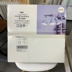 新品未開封品✨ニトリ🐤 ペンダントライト ボレロWHの画像