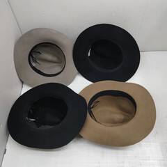 Another Edition  アナザーエディション フェルト 帽子 ハット つば広 4点セット レディースの画像