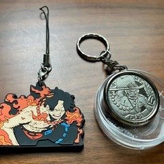 ワンピース エース　フィギュア&グッズ セットの画像