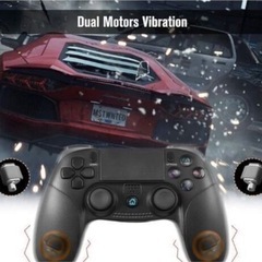 PS4 コントローラー ワイヤレスコントローラー 連射 PS4 無線接続 リモートコントロール 加速度センサー 6軸 イヤホンジャック スピーカー内蔵 重力感応 HD振動 PS3 PC PS4対応　転売OK　　倒産品　まとめ売り　ネット商材　アマゾン引き上げ商品　メルカリ　副業の画像