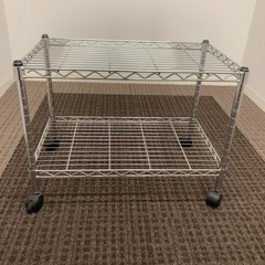 テレビ台　棚　スチールラックの画像