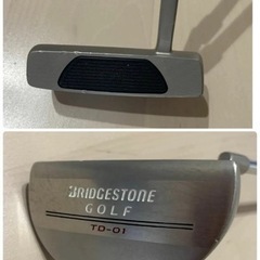 ブリヂストンパター　ロングネック　特殊インサート　TD-01の画像