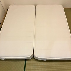決定しました　ニトリ　マットレス　シングル2枚
