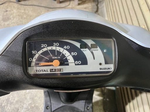 バイク　原付　50cc　スズキ　レッツ　2スト