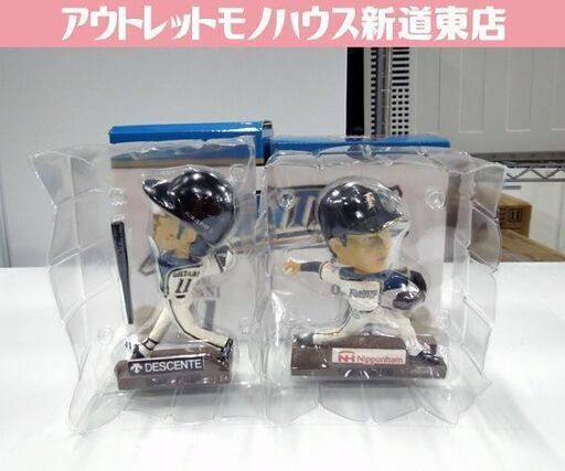 大谷翔平 ボブルヘッド 首振り人形 バッター ピッチャー 2個セット 箱