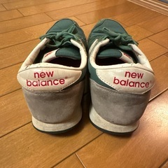 New balance ニューバランス 420 グリーン緑　26cm スニーカーの画像
