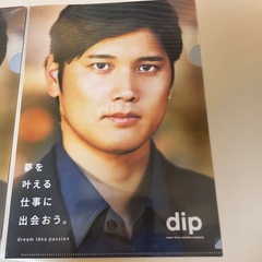 【新品未使用】大谷翔平クリアファイル⭐︎dip限定⭐︎非売品の画像