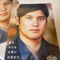 【新品未使用】大谷翔平クリアファイル⭐︎dip限定⭐︎非売品の画像