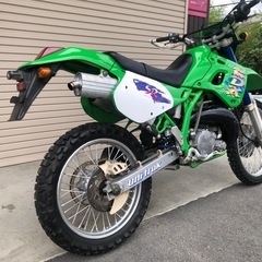 KAWASAKI！KDX250SR DX250F 1型　機関良好　始動良好　外装綺麗　油脂類交換　 オフロード・モタード　2stの画像