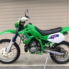 KAWASAKI！KDX250SR DX250F 1型　機関良好　始動良好　外装綺麗　油脂類交換　 オフロード・モタード　2stの画像