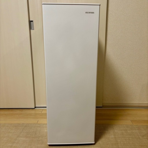 微傷あり）冷凍庫 アイリスオーヤマ IUSN-8A-W