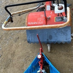 クボタ耕運機　TR600 はるな　培土器付き　逆転 6.2馬力 動作品の画像