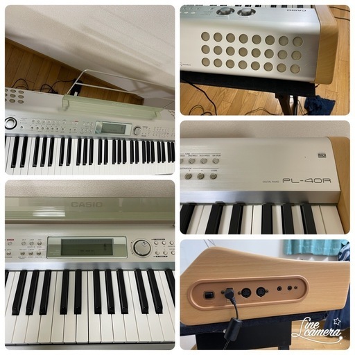 
CASIO ナビゲーションピアノ  PL-40R 