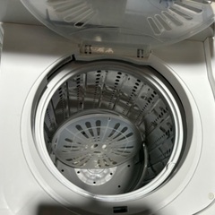 HAIER 二層式洗濯機 5.5kg 2021年製 Used/美品の画像