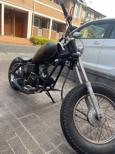 ジャズ50cc JAZZ カスタムバイク チョッパー 黒色