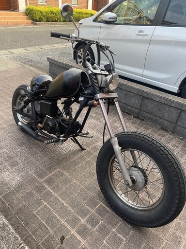 ジャズ50cc JAZZ カスタムバイク チョッパー 黒色